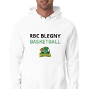 Sweat à Capuche Blanc